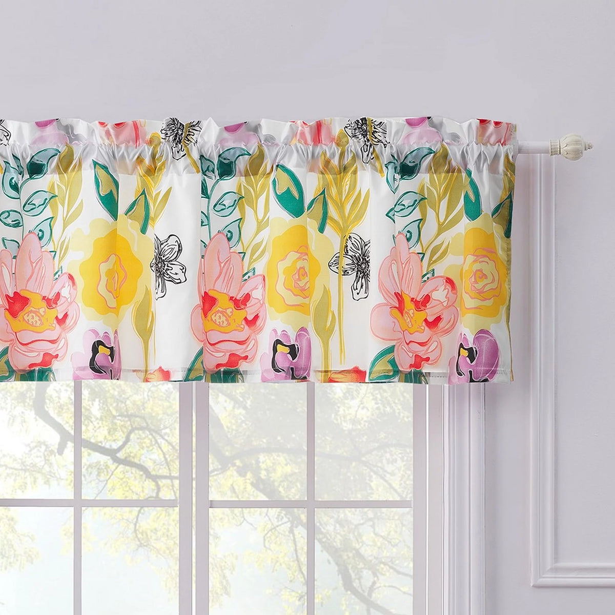 Watercolor Dream Window Valance A76659