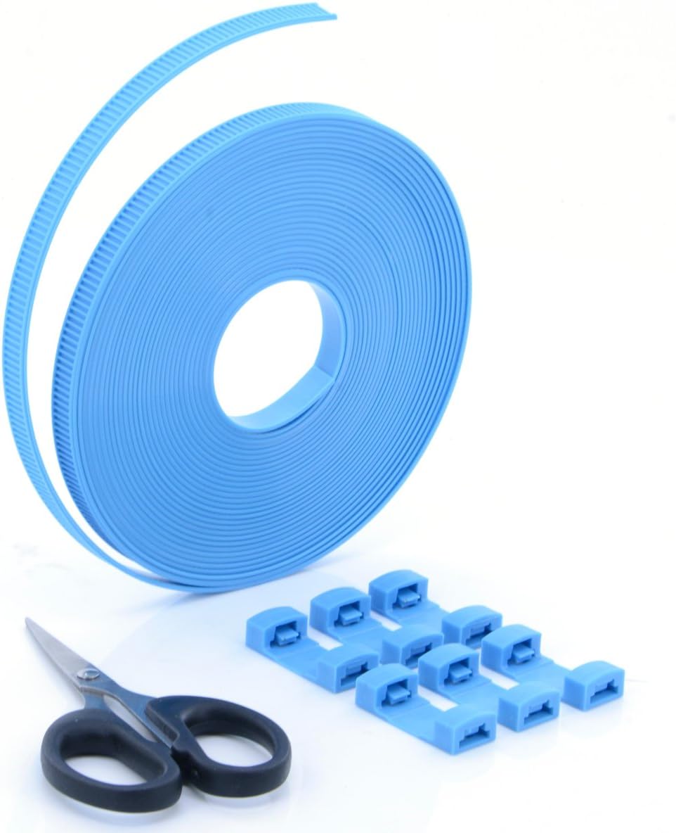 Nylon Cable Ties, 8 Meters Cable Roll With Connectors, 1 Pcs/Pack A53419
