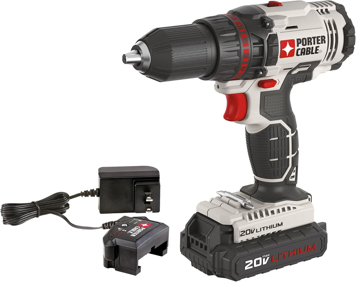 20V MAX Cordless Drill/Driver Kit, 1/2-Inch L6977