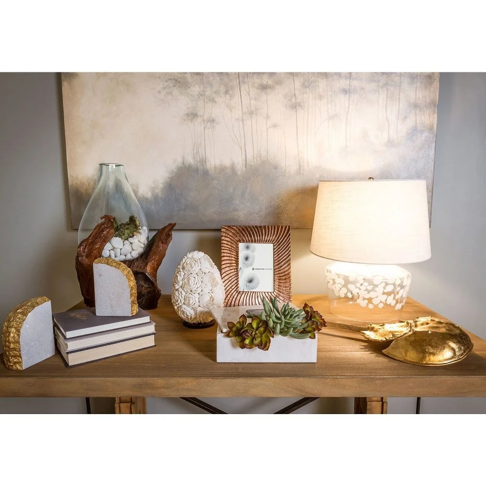 Concrete Top Console Table with Trestle Wood Base 52 inches W K772