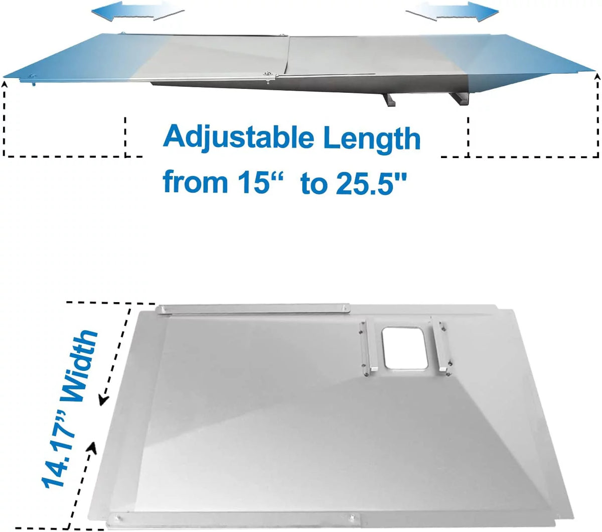 10 Pcs Aluminum Drip Tray Pan for Gas Grill Y646