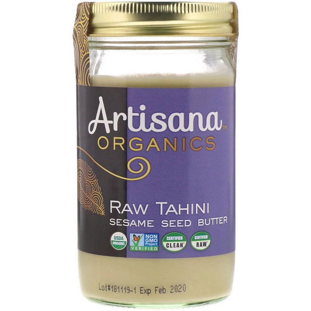 14 oz Pack of 4 Organic Raw Tahini Sesame Seed Butter G894369