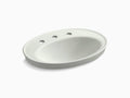 Drop-in Bathroom Sink with Widespread Faucet Holes H68434