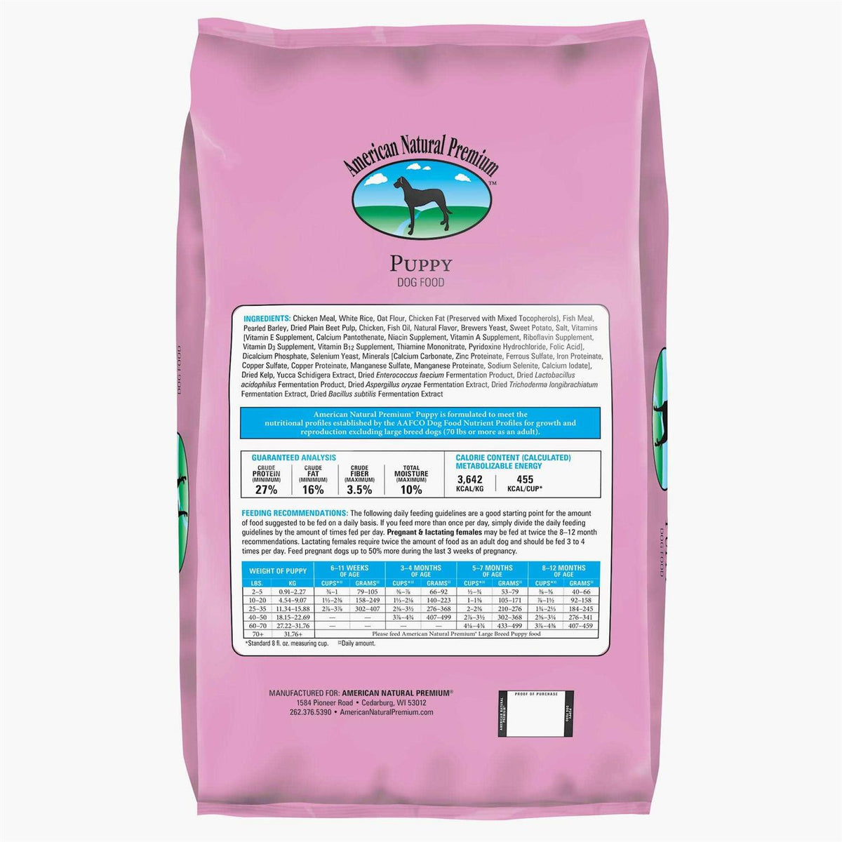 Premium Puppy Dry Dog Food U309