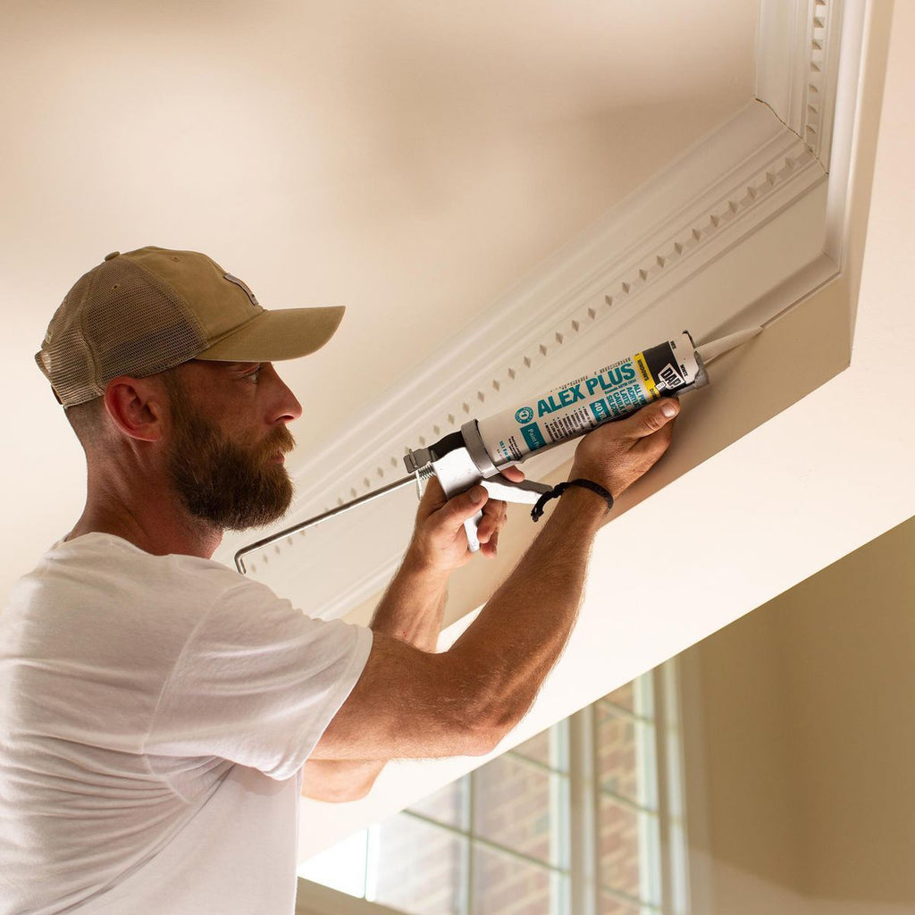 White Acrylic Latex Silicone Caulk E882500