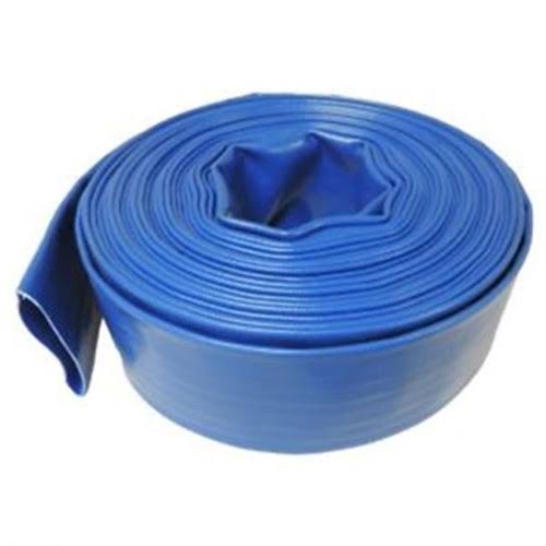 2 in. x 200 ft. Transparent Blue Backwash Hose with Clamp R65033