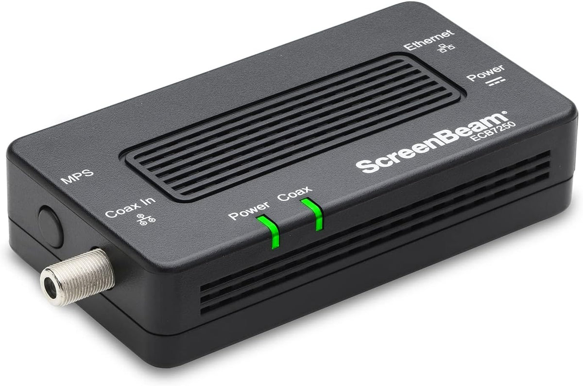 Bonded MoCA 2.5 Network Adapter Ethernet Over Coax Starter Kit M956