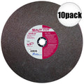 14x22 x 1x22 x 1/8x22 Metal Cutting Wheel 10-Pack D919983