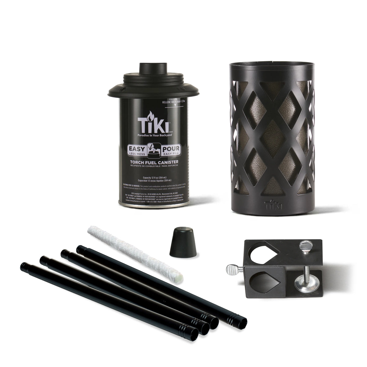 Bronze Metal Torch F355