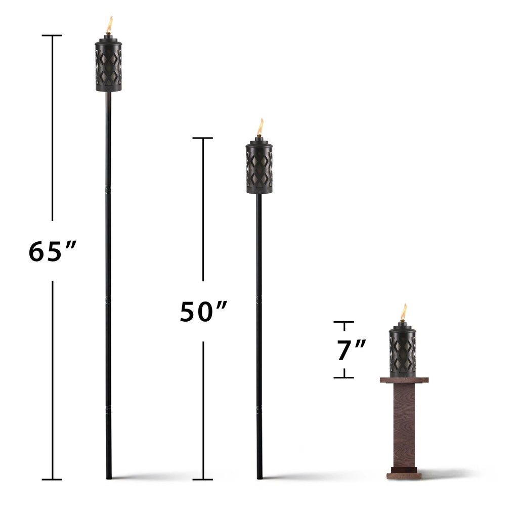 Bronze Metal Torch F355