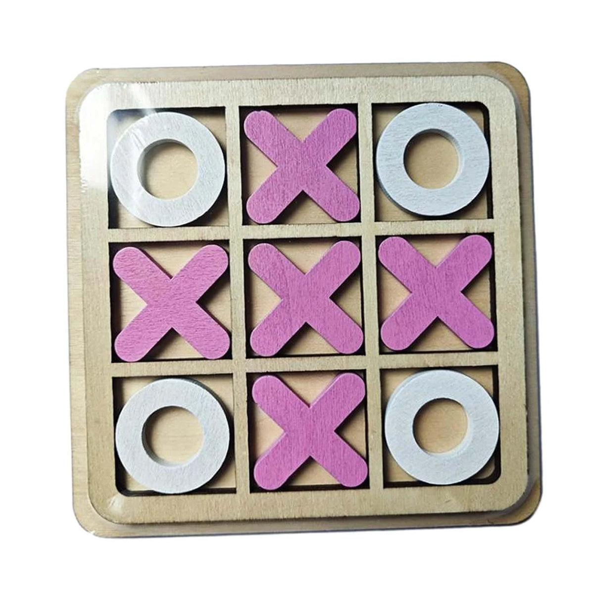 Tic Tac Toe Puzzle Game XO Chess Board Game J254