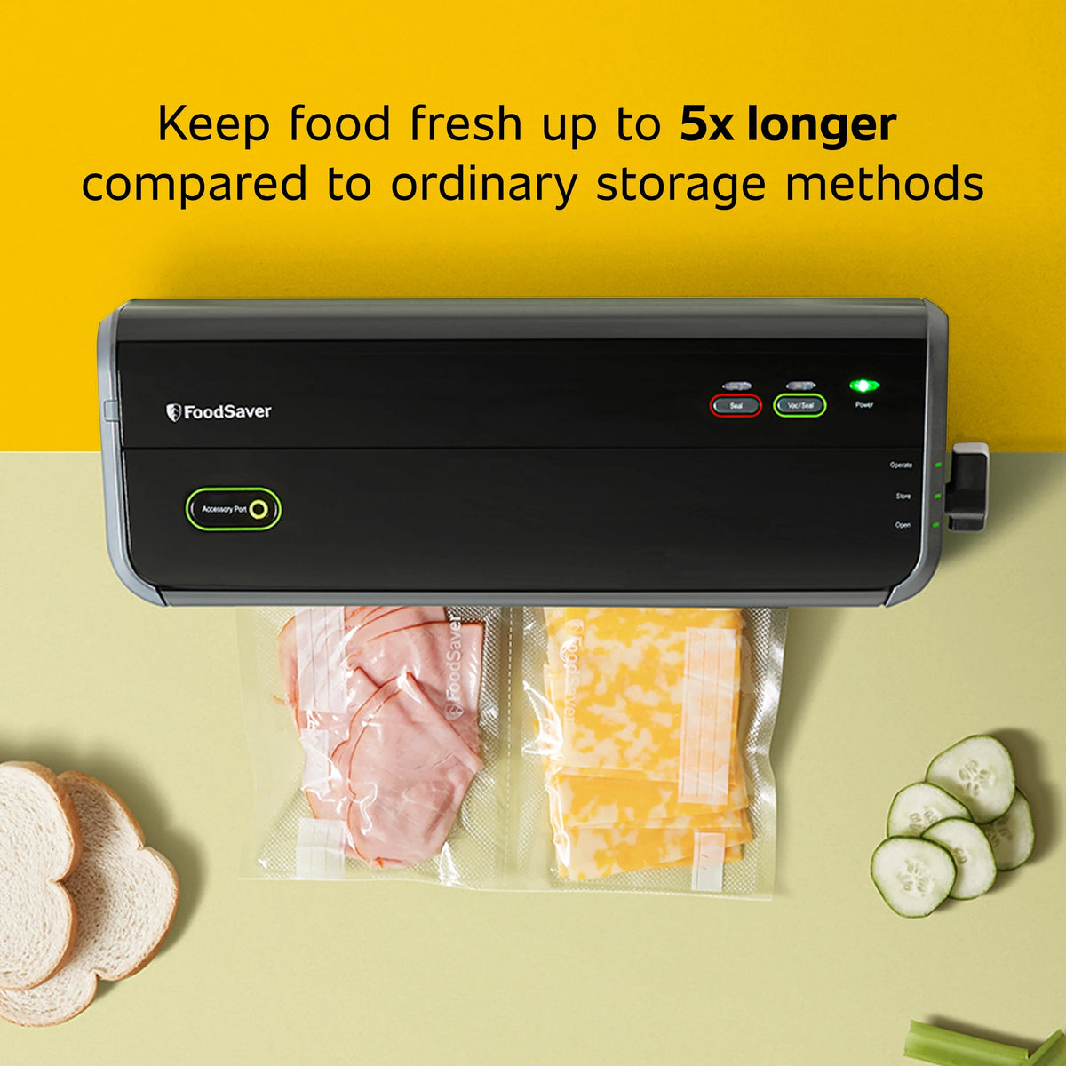 Vacuum Sealer Starter System with Bags G3376