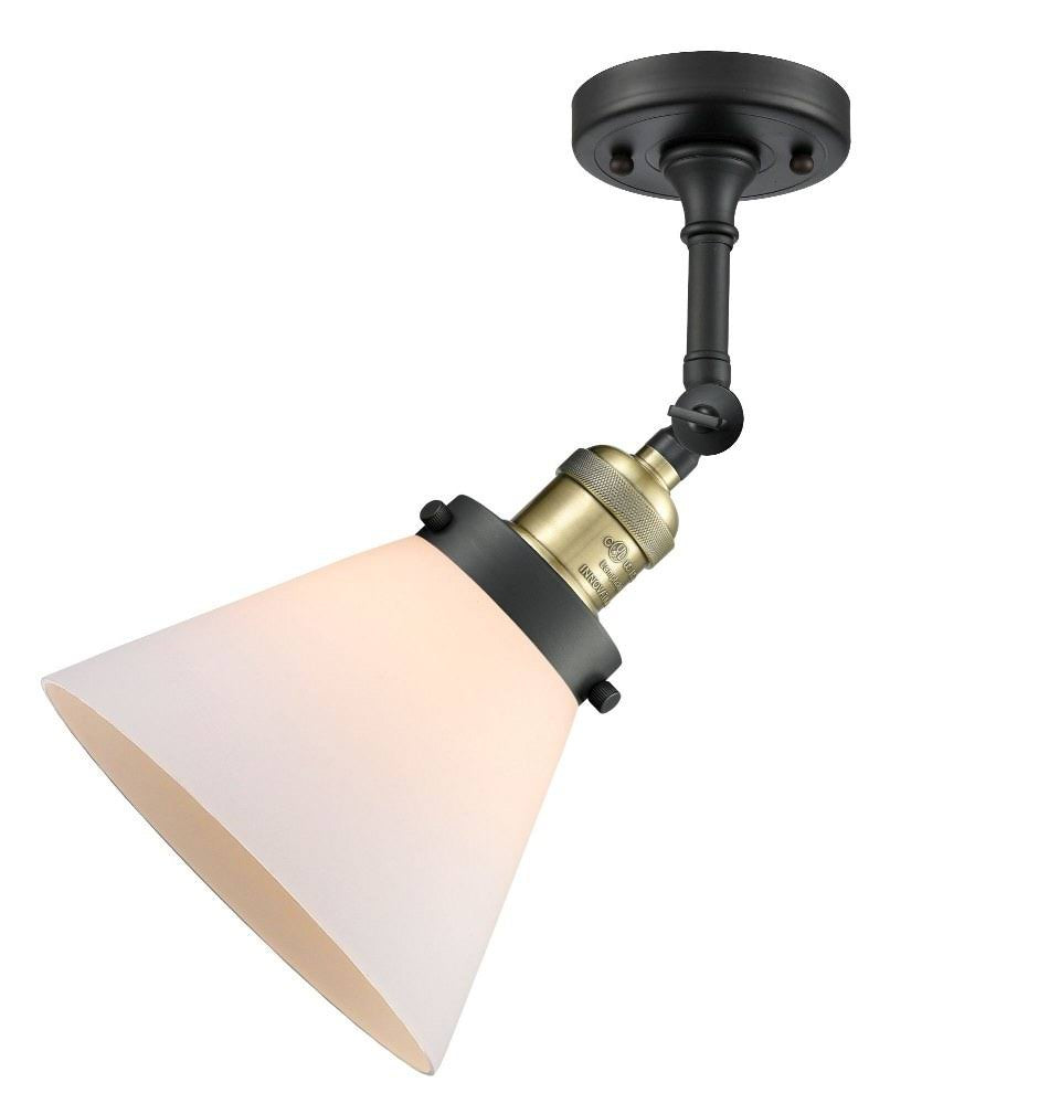 Large Cone-1 Light Semi-Flush Mount T387456