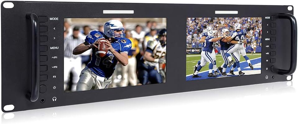 7 Inch 3RU SDI Rack Mount Monitor IPS LCD Screen H5951