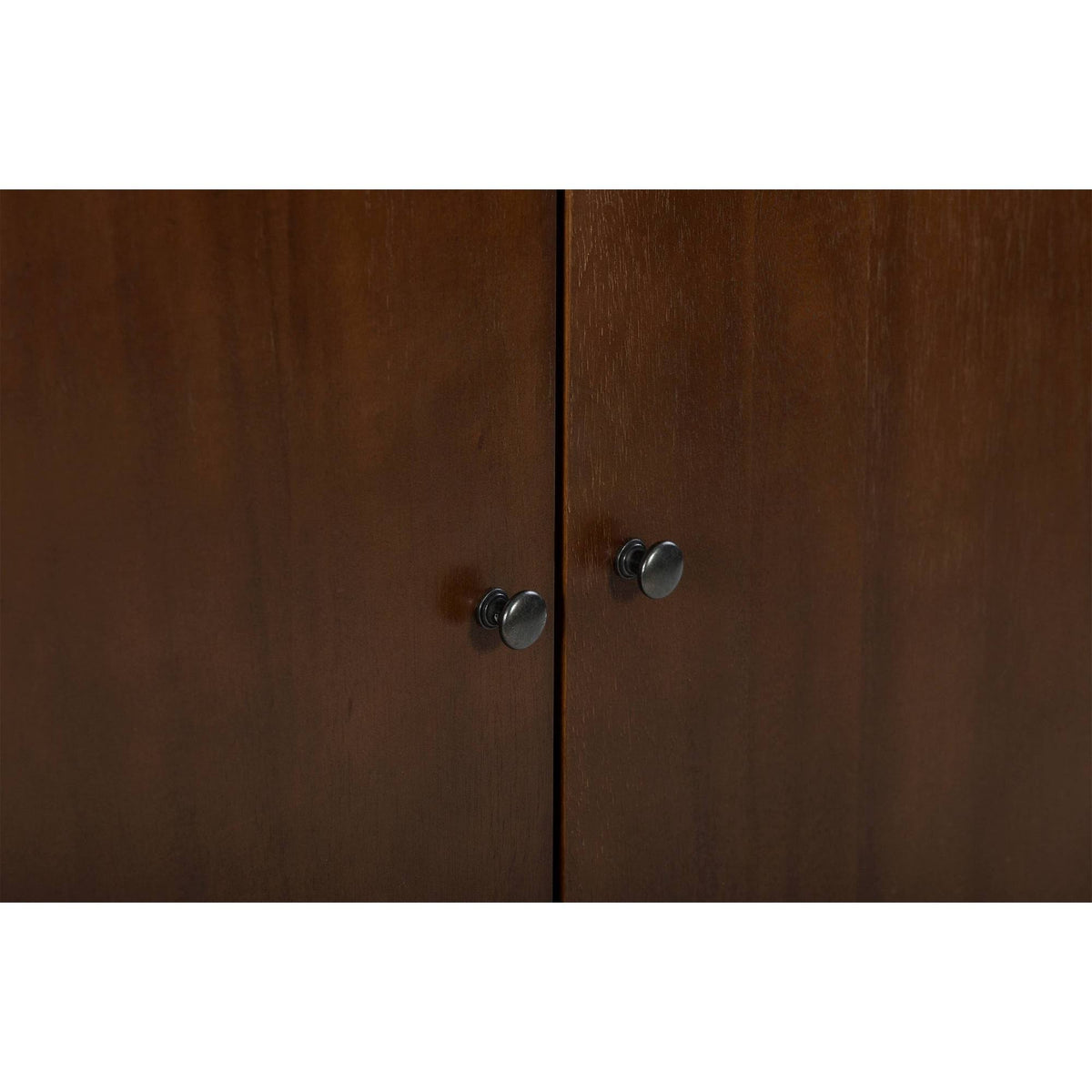 2 Door Storage Cabinet, Classic Walnut, Brown H868264