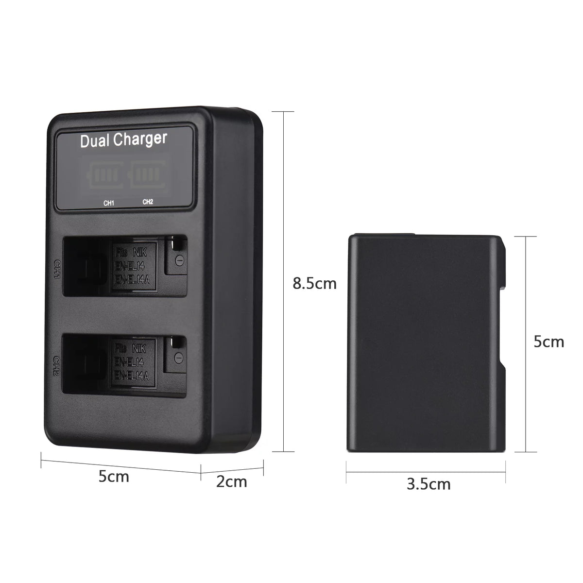 7.4V 1500mAh Replacement Battery 2pcs U127