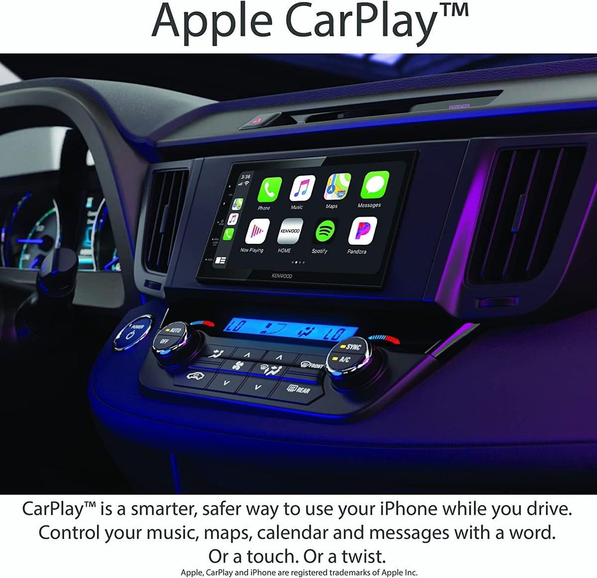 6.8" Capacitive Touch Screen Digital Multimedia Receiver with Rearview Camera U7599