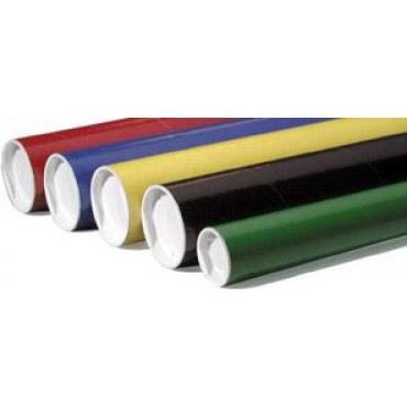 Capped Mailing Tubes, Yellow, 24/Carton Y668