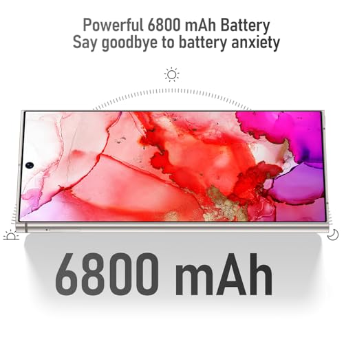 Steel Grey Unlocked Smartphone, 8+256GB+128GB, 6800mAh, 6.8" HD Screen, 108MP Camera, Dual SIM, 5G U407