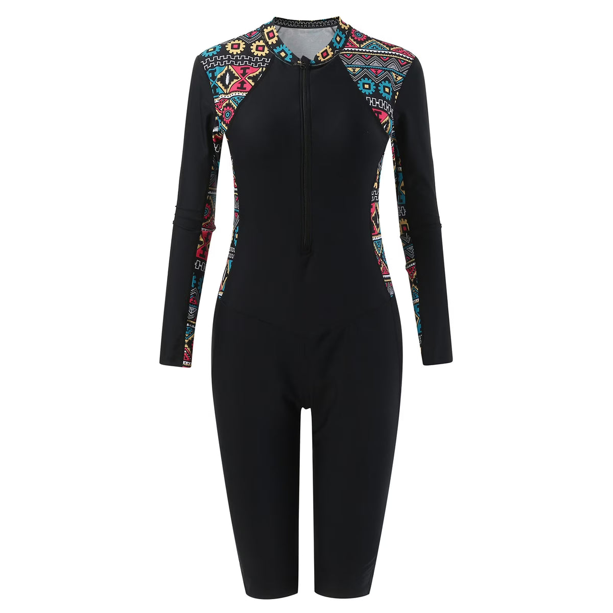 Women Long Sleeve Rashguard Swim Suit C942