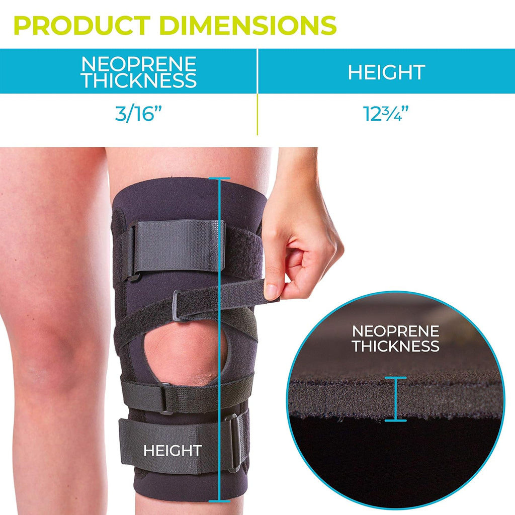 J Patella Knee Brace with Support Straps, 3XL, Pack of 2 N874320