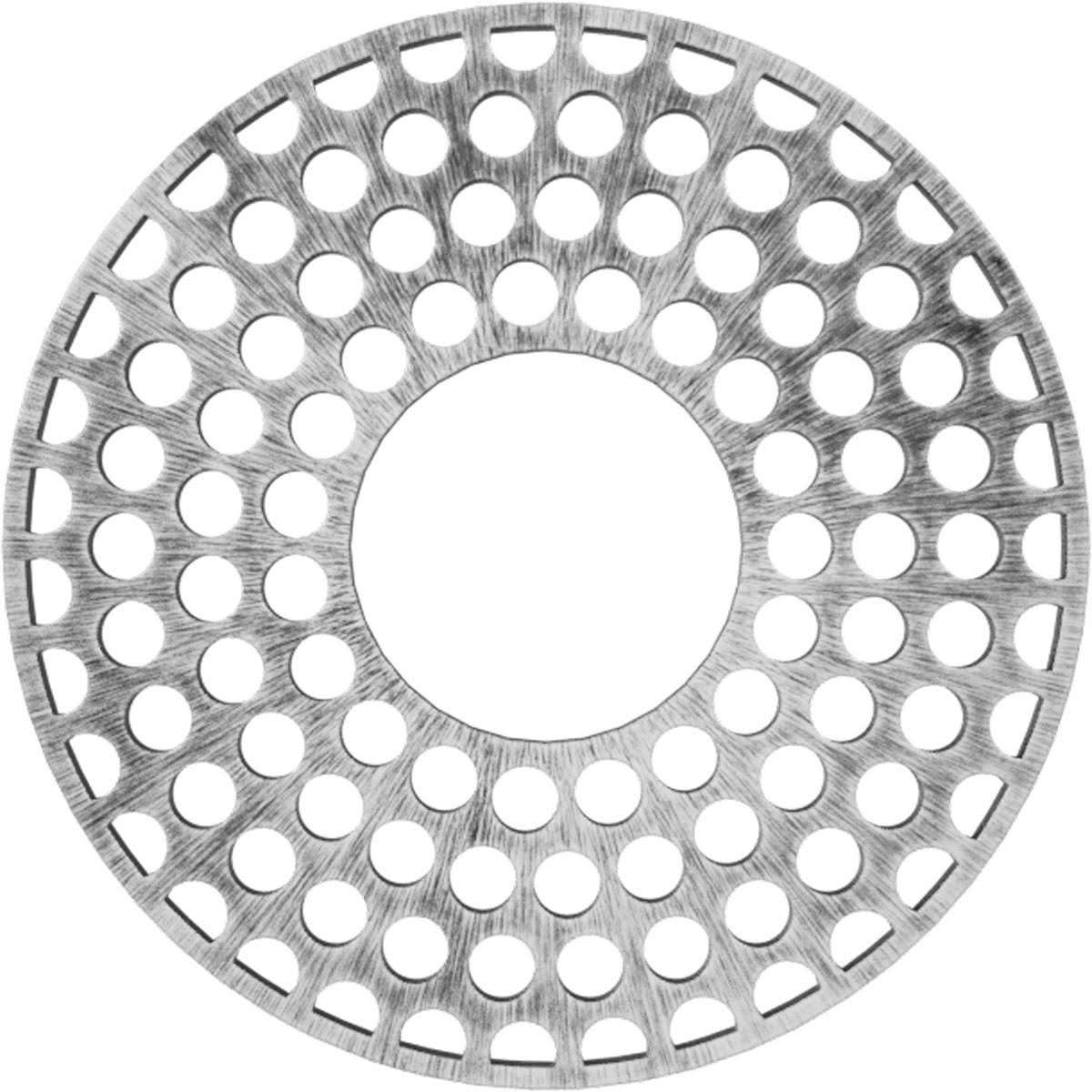 28x22OD x 10 1/8x22ID x 3/4x22P PVC Pierced Ceiling Medallion J667804