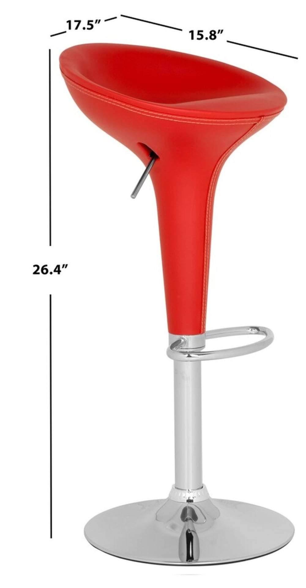 Black Swivel Bar Stool U788