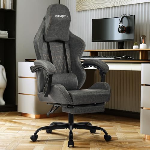 Green PU Leather Ergonomic Gaming Chair G8446