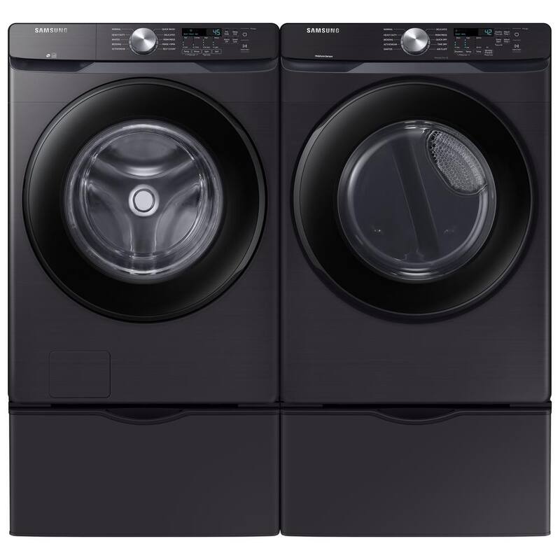 7.5 cu. ft. Stackable Vented Electric Dryer with Sensor Dry in Brushed Black P902