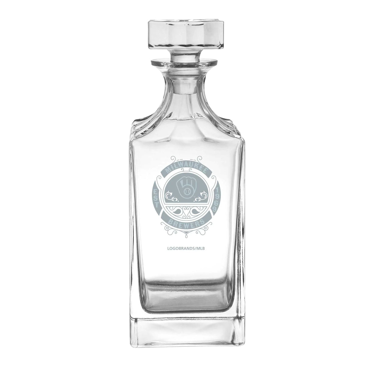 23.75oz Frost Glass Decanter O3997