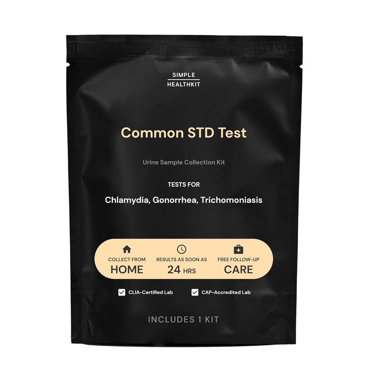 STD Test Kit for Chlamydia, Gonorrhea, and Trichomoniasis F5821