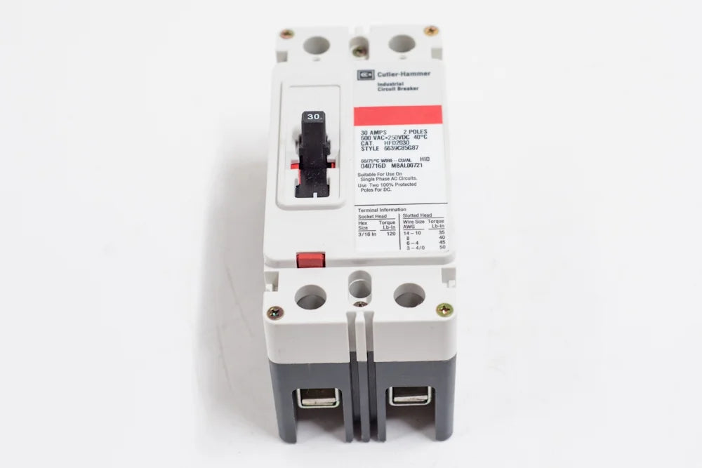 F-FRAME MOLDED CASE CIRCUIT BREAKER 50A 2P A98280