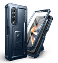 Navy Blue Shockproof Rugged Case with Kickstand P944