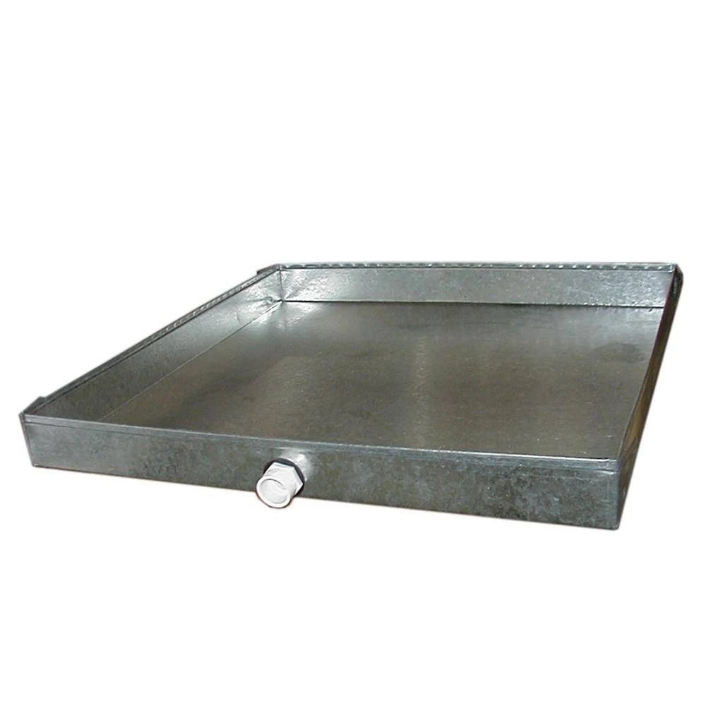 36 in. x 36 in. Drain Pan with PVC Connector V276