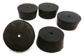 Rubber Stoppers, Size 11, 1-Hole, 10-Pound Case G82089
