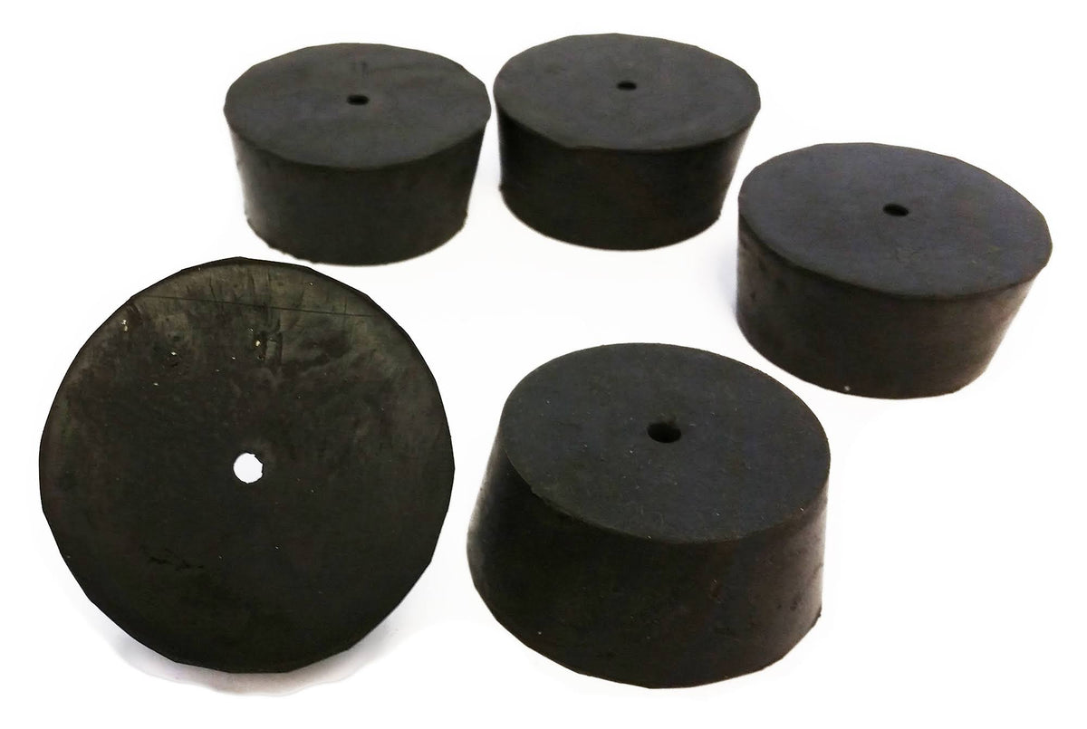 Rubber Stoppers, Size 11, 1-Hole, 10-Pound Case G82089