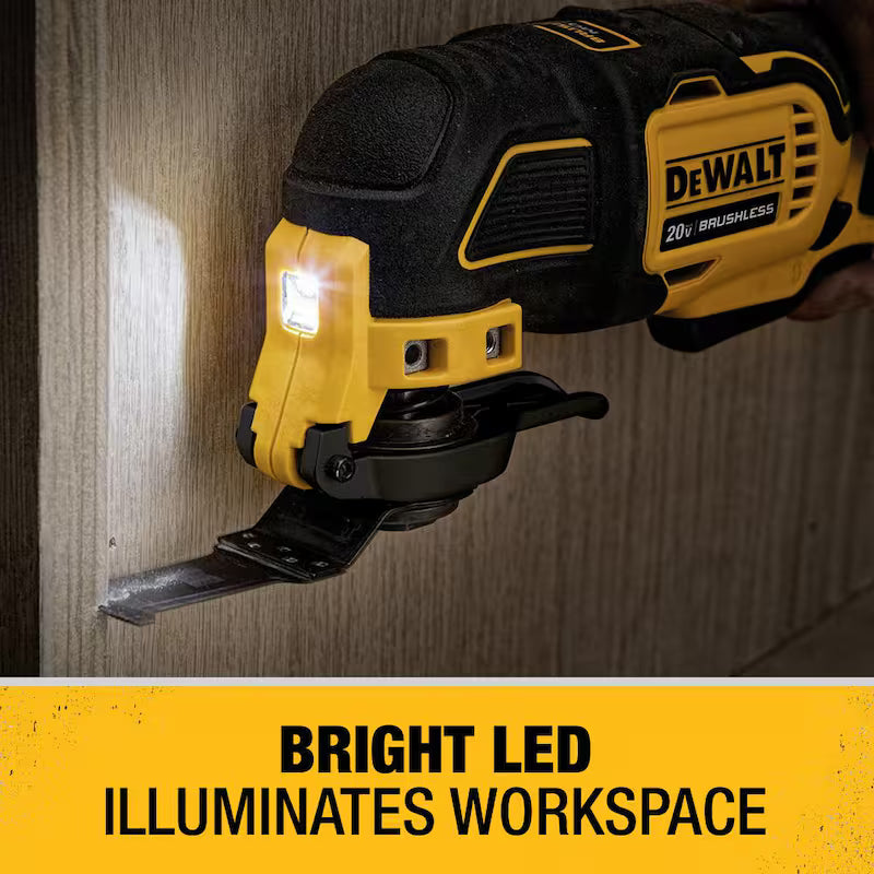 Cordless Brushless Oscillating Multi Tool with 2.0Ah Battery and Charger L807
