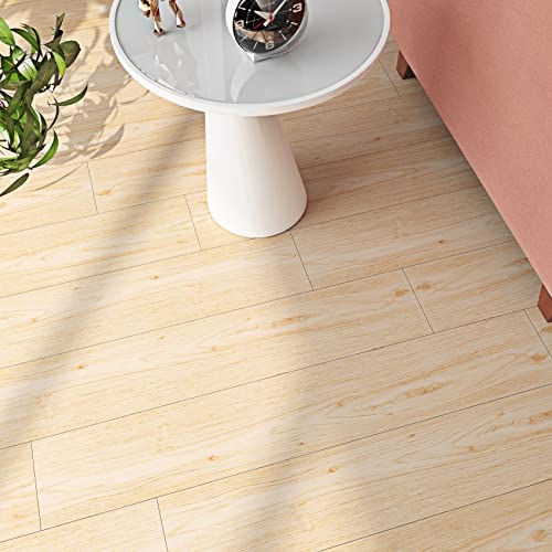 6"x36" 15 Sheets Peel and Stick Waterproof Wood Vinyl Floor Tile U765