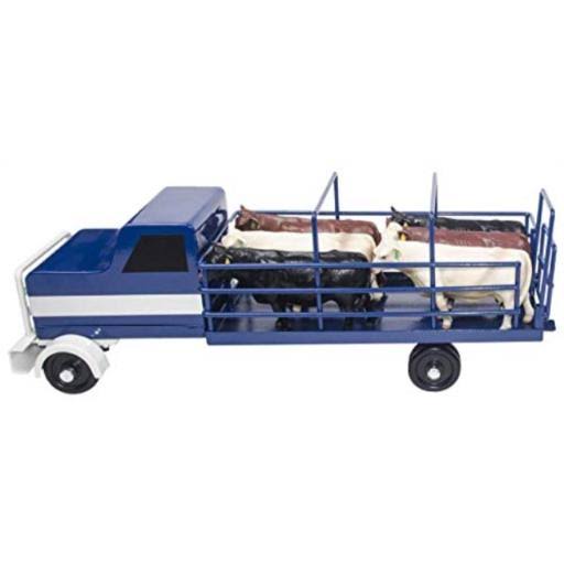 Cattle Truck in Blue, 1/16th Scale W18264