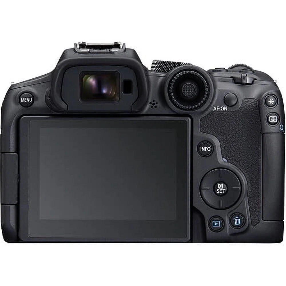Canon EOS R7 Mirrorless Camera with 18-150mm Lens, Microphone, Tripod Grip, 64GB Accessory Bundle (37 Items) N908014