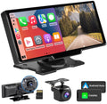 9.3" Portable Car Stereo with 2.5K Dash Cam and 64G SD Card W965385