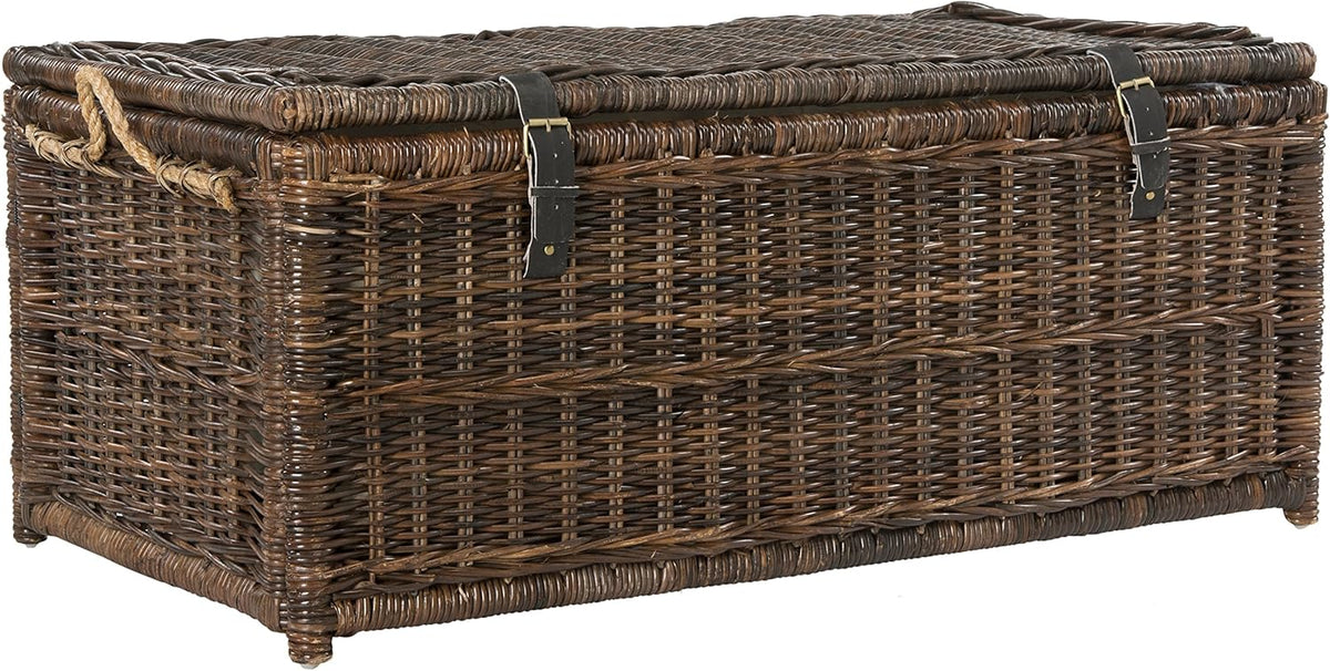 46 Wicker Storage Trunk P5074