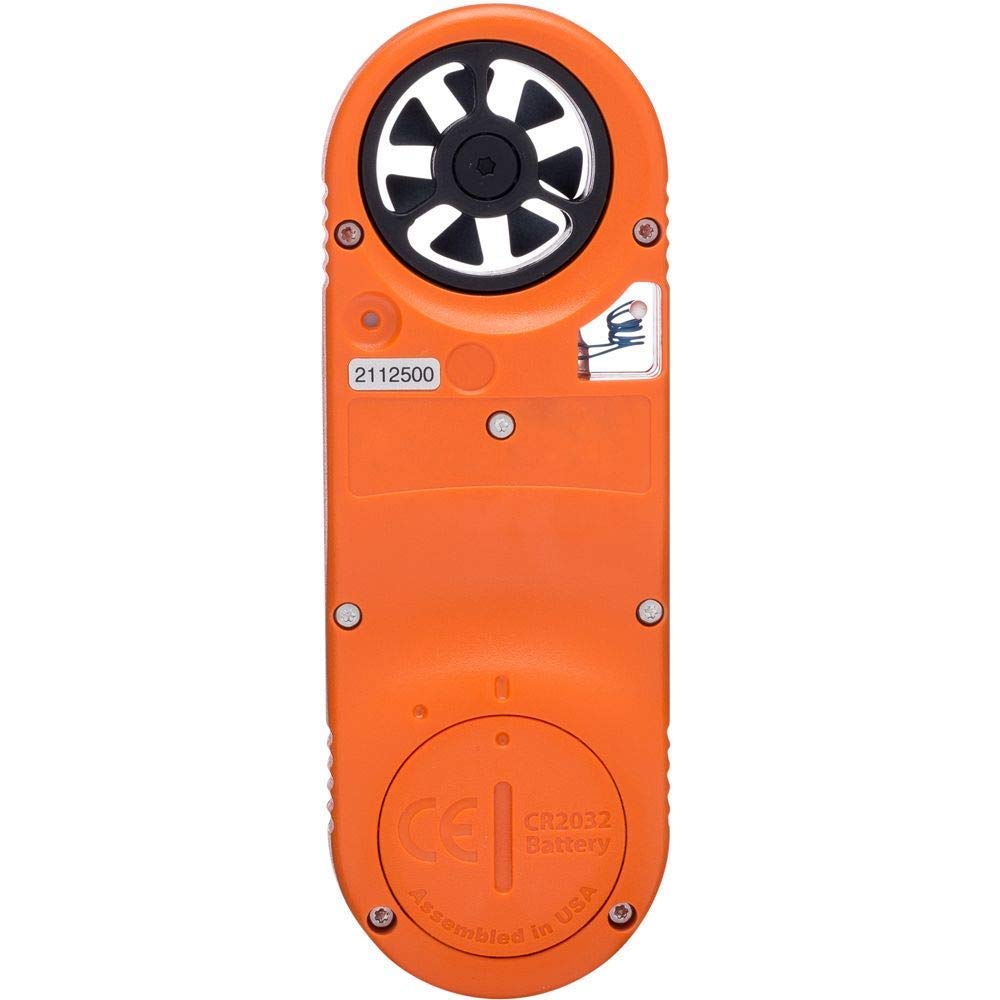 Orange Pocket Weather Meter Z5198