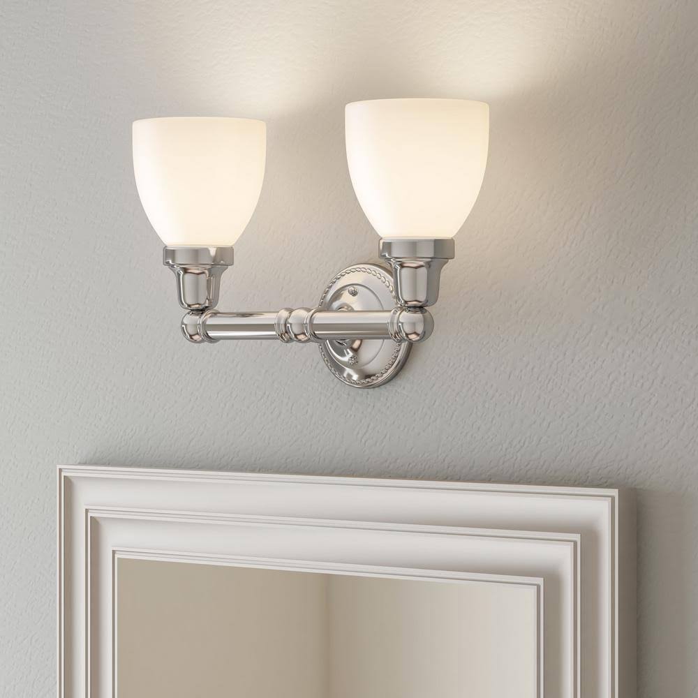 Chrome 2-Light Bath Light Y232092