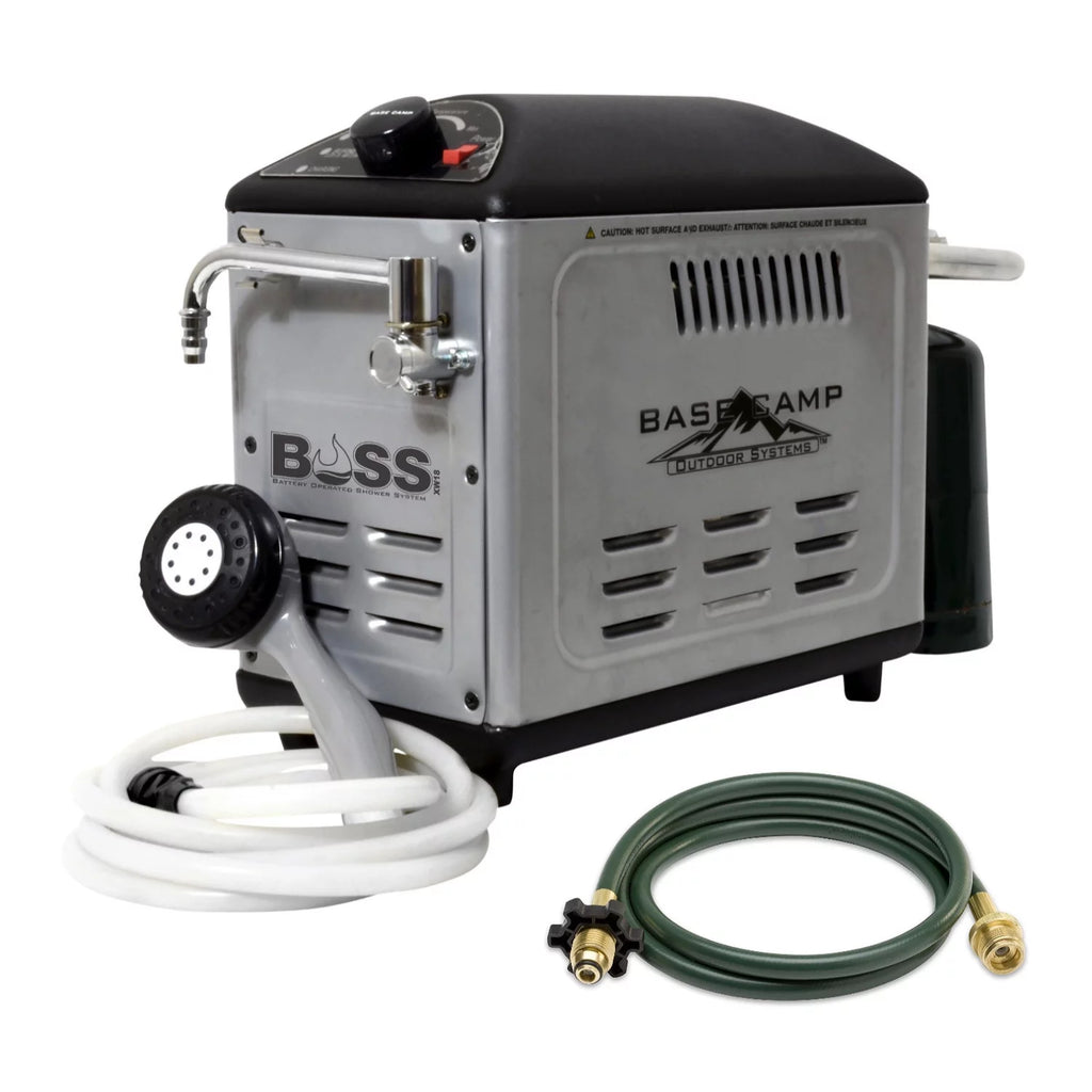 Battery Operated Shower System with 10-Feet Hose J886