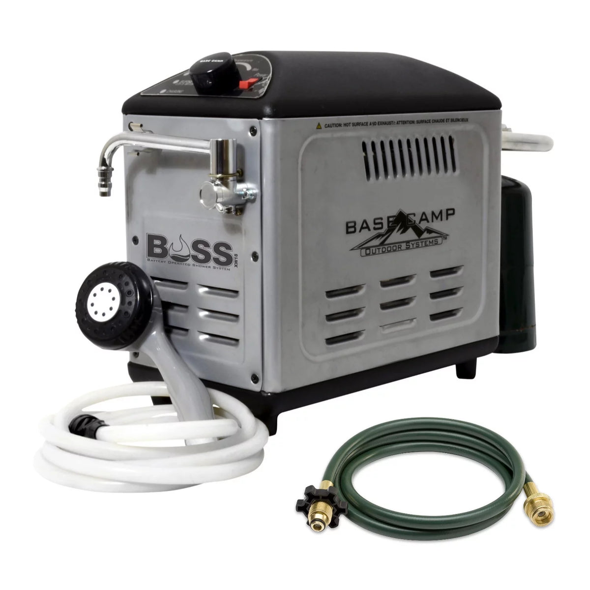 Battery Operated Shower System with 10-Feet Hose J886