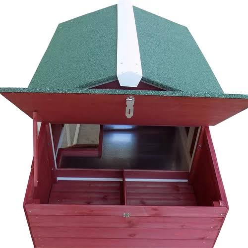 Chicken Coop with Run Area and Nesting Box I338854