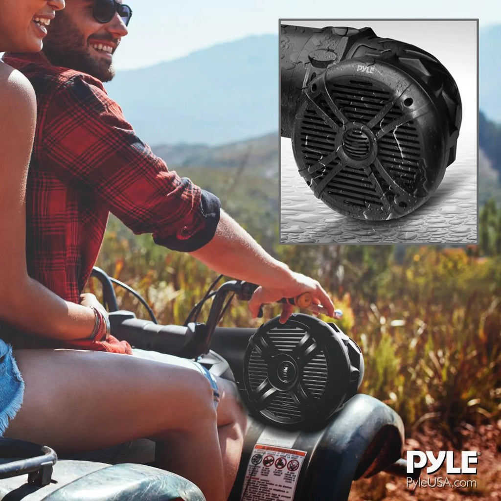 800 Watt Portable Waterproof Bluetooth Speaker with LED Lights X3853