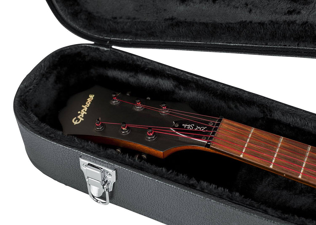 Semi-Hollow Style Guitar Wood Case H76665