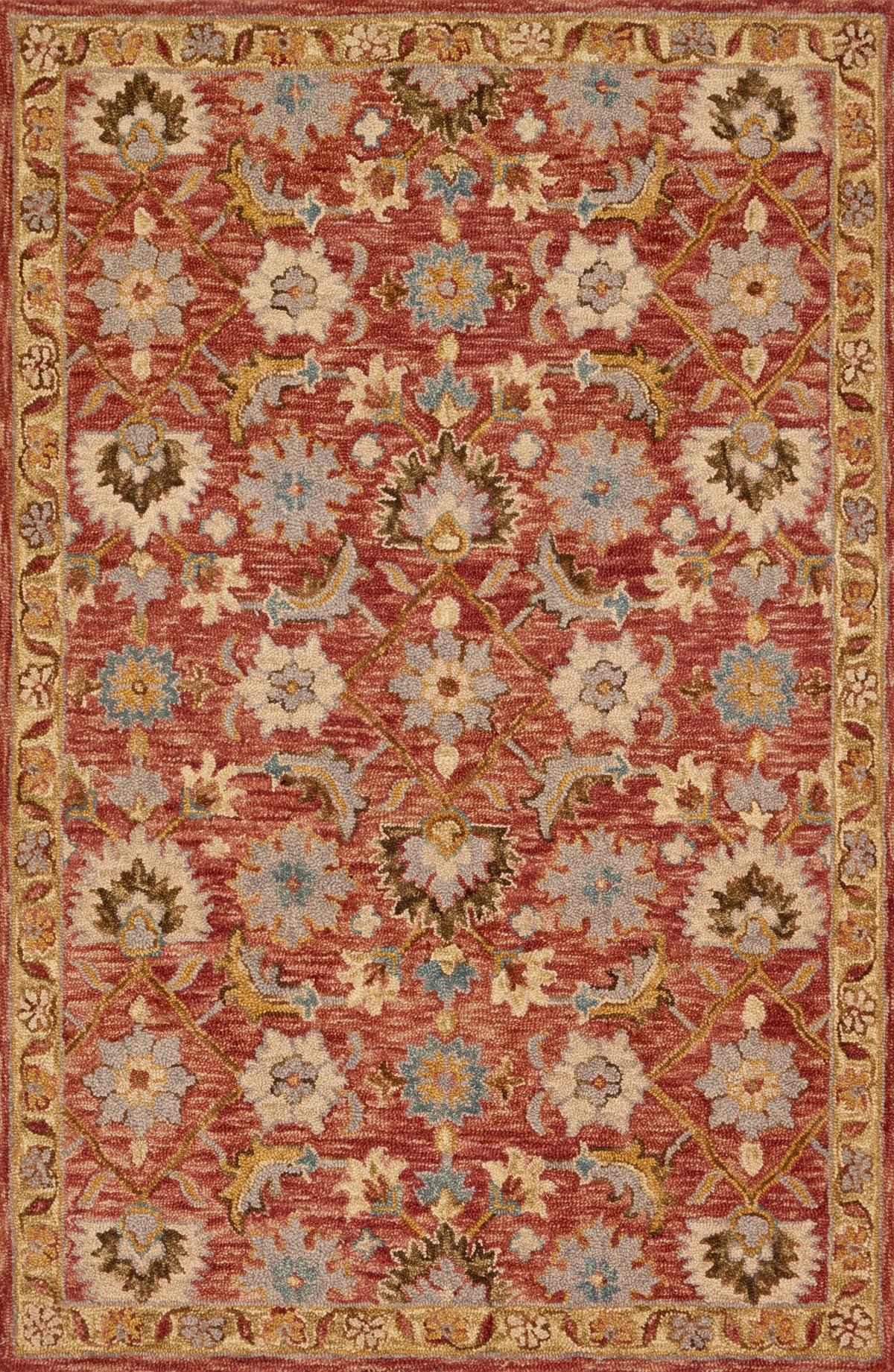 Terracotta Gold 7'9 x 9'9 Rug H264